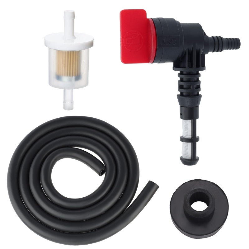 Hipa صمام إيقاف الوقود Hipa 192980GS وفلتر الوقود لـ 78299GS 80270GS Kohler 25 462 03-S Craftsman Snapper Troy-Bilt مولد محمول CH11 CH12.5 CH13 CH14 CH15 CH410 CH430 CH450 CH5 CH6 CV460 - Image 1